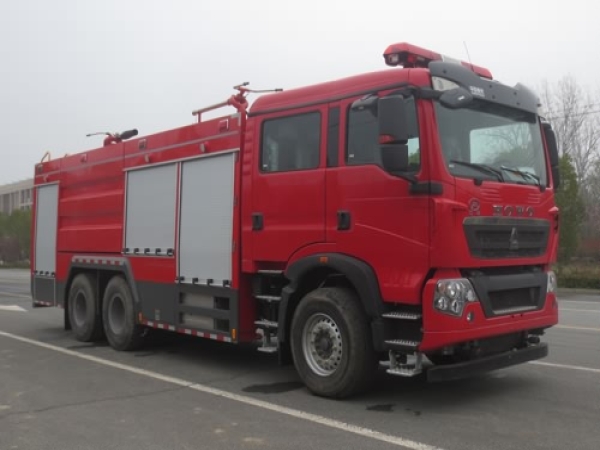 10噸干粉泡沫聯(lián)用消防車