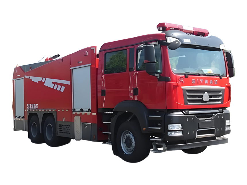 汕德卡12.8噸泡沫消防車