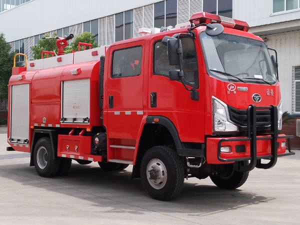 豪曼四驅(qū)水罐消防車